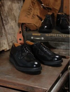 101 Heritage Work Postman Oxford Shoes - Black Chaparral Leather 17 101 Heritage Work Postman Oxford Shoes - Black Chaparral Leather -Fatbuddha Store 101 heritage work postman oxford shoes black chaparral leather p18348 105842 medium
