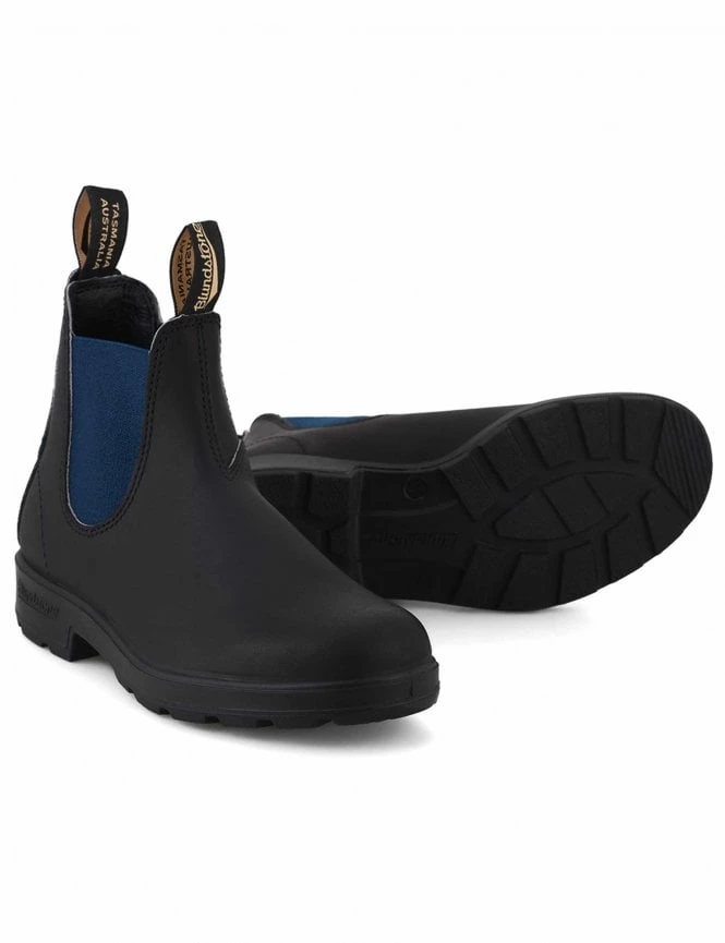 Blundstone 1917 Classic Chelsea Boots - Black/Navy 3 Blundstone 1917 Classic Chelsea Boots - Black/Navy