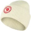 Fjallraven 1960 Logo Beanie Hat - Chalk White
