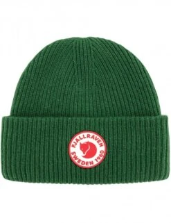 Fjallraven 1960 Logo Beanie Hat - Palm Green