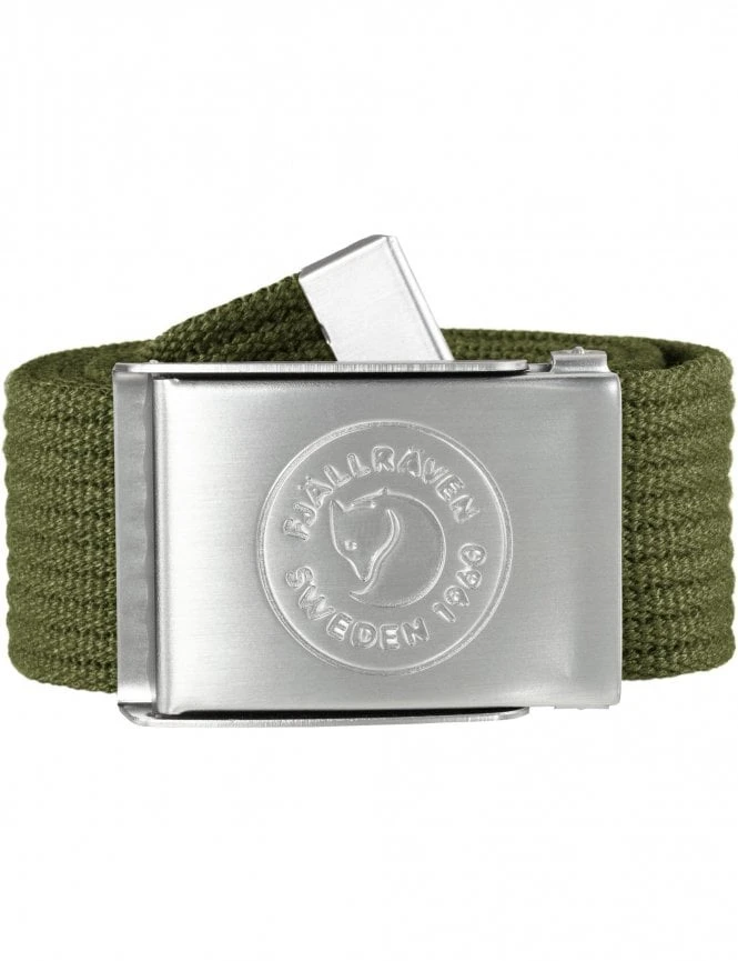 Fjallraven 1960 Logo Belt - Green 3 Fjallraven 1960 Logo Belt - Green