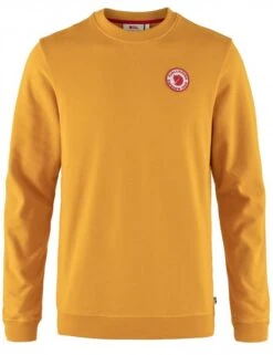 Fjallraven 1960 Logo Crew Sweat - Mustard Yellow