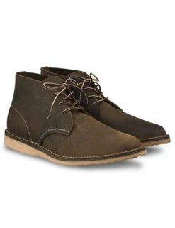 3327 Weekender Chukka Boots - Olive Brown Roughneck Leather