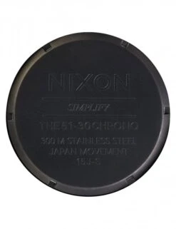 Nixon 51-30 Chrono Matte Black & Gold – 51mm Oversized Water Resistant Chronograph Watch -Fatbuddha Store 51 30 chrono watch matte black gold p29750 102262 medium