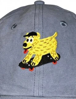 6 Panel Doggy Cap - Doggy Dog Blue -Fatbuddha Store 6 panel doggy cap doggy dog blue p35657 120865 medium