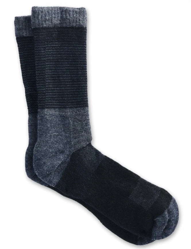 Danner 75031 Bull Run Wool Blend Socks – Black/Grey Marled Crew 3 Danner 75031 Bull Run Wool Blend Socks – Black/Grey Marled Crew