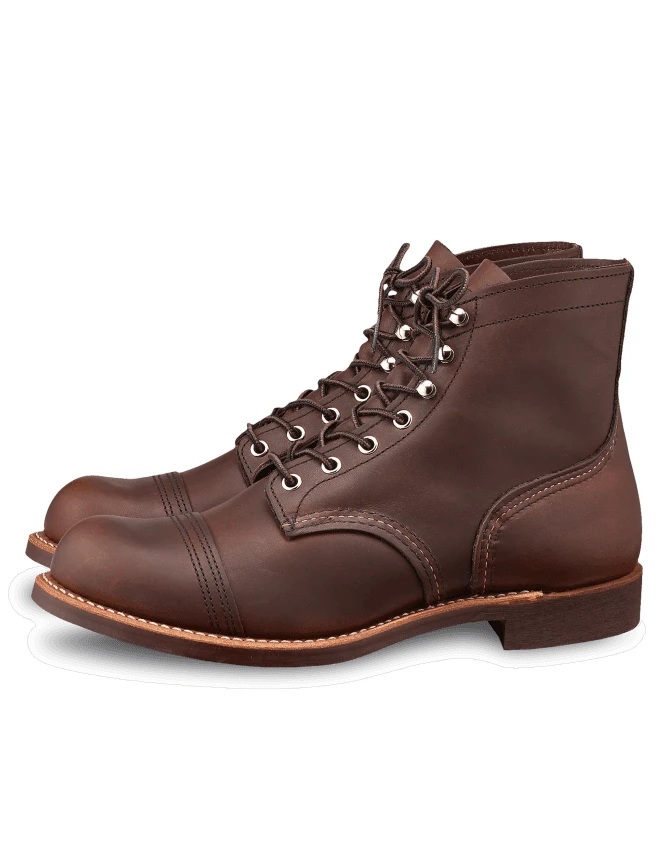 8111 (EE-Wide Fit) Heritage 6" Iron Ranger Boot - Amber Harness Leather 4 8111 (EE-Wide Fit) Heritage 6" Iron Ranger Boot - Amber Harness Leather - Image 2