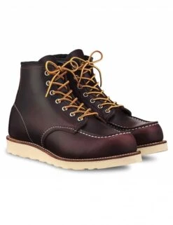 8847 Heritage Work 6" Moc Toe Boot - Black Cherry Excalibur Leather