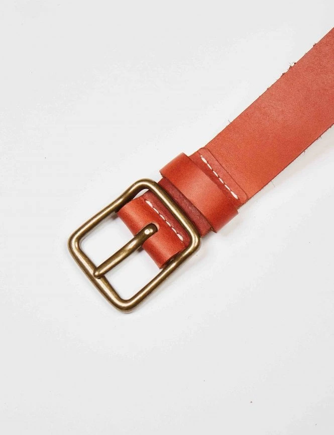 Red Wing Heritage 96500 Belt – Oro Russet Pioneer Leather with Solid Brass Hardware 4 Red Wing Heritage 96500 Belt – Oro Russet Pioneer Leather with Solid Brass Hardware - Image 2