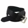 Red Wing 96503 Heritage Belt - Black Pioneer Leather with Solid Brass Hardware