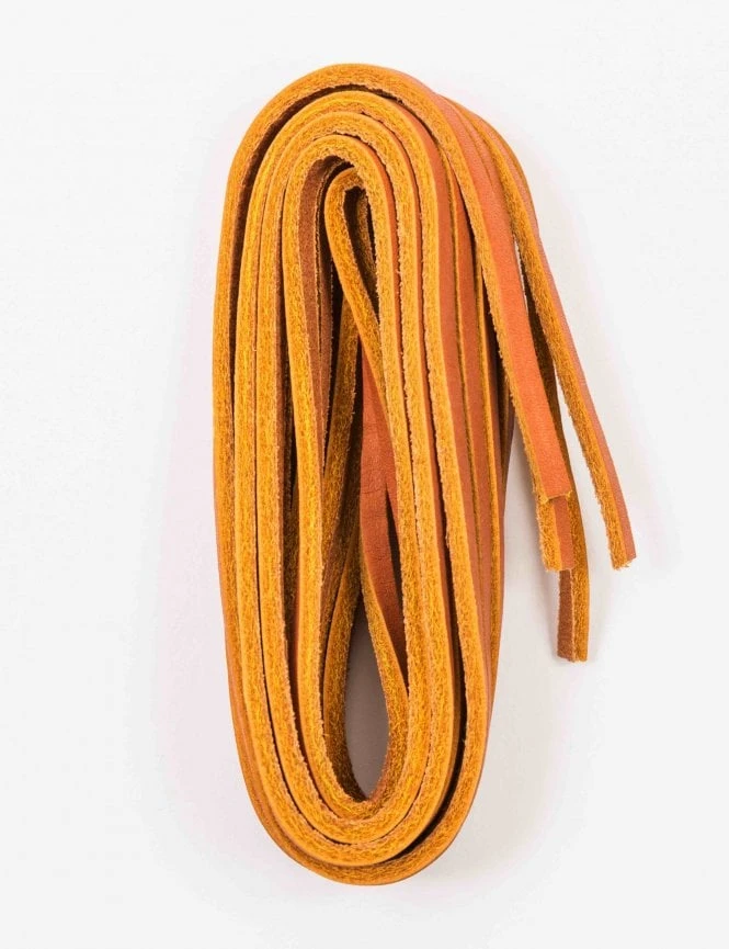 97149 80" Leather Laces - Tan 4 97149 80" Leather Laces - Tan - Image 2