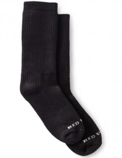 97243 Cotton Cushion Socks - Black