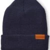 Red Wing Navy Merino Wool Cuffed Beanie Hat with Leather Patch 97490 -Fatbuddha Store 97490 merino wool beanie hat navy p26402 123159 medium