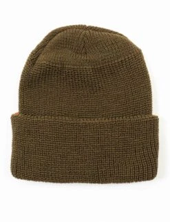 Red Wing Olive Green Merino Wool Beanie Hat – Heritage Leather Patch Watch Cap -Fatbuddha Store 97491 merino wool beanie hat olive p26403 93711 medium