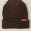 97496 Merino Wool Beanie Hat - Brown Marl Heathered Knit Watch Cap 2 97496 Merino Wool Beanie Hat - Brown Marl Heathered Knit Watch Cap -Fatbuddha Store 97496 merino wool beanie hat brown marl p30670 105896 medium