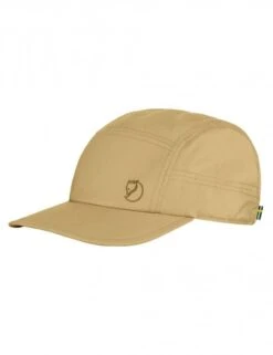 Fjallraven Abisko Hike Lite Cap - Dune Beige Lightweight Curved Bill Performance Hat