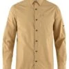 Fjallraven Abisko Hike Shirt - Dune Beige 1 Fjallraven Abisko Hike Shirt - Dune Beige -Fatbuddha Store abisko hike shirt dune beige p35186 116693 medium