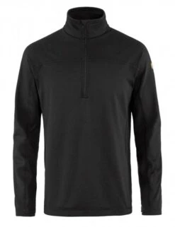 Fjallraven Abisko Lite Half Zip Fleece - Black