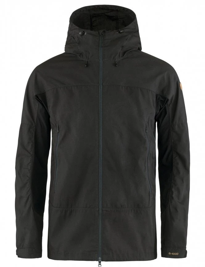 Fjallraven Abisko Lite Trekking Jacket - Dark Grey/Black 3 Fjallraven Abisko Lite Trekking Jacket - Dark Grey/Black