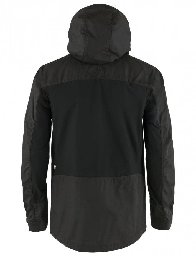 Fjallraven Abisko Lite Trekking Jacket - Dark Grey/Black 4 Fjallraven Abisko Lite Trekking Jacket - Dark Grey/Black - Image 2