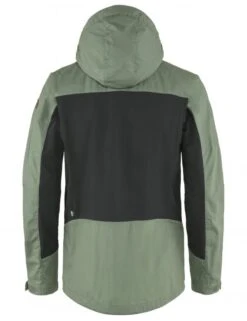 Fjallraven Abisko Lite Trekking Jacket - Patina Green-Dark Grey -Fatbuddha Store abisko lite trekking jacket patina green dark grey p31679 108342 medium