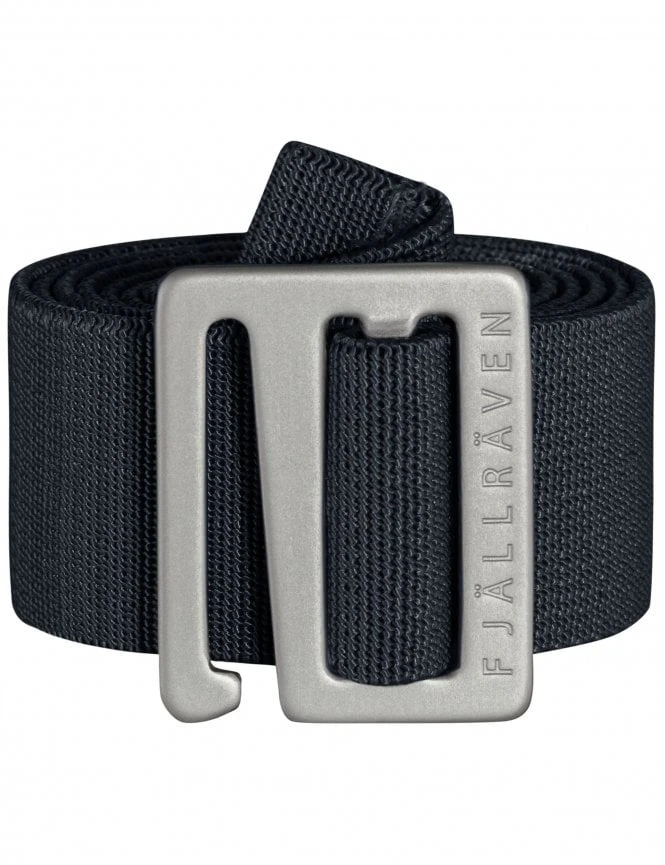 Fjallraven Abisko Midsummer Belt in Dark Navy - Lightweight Stretch Webbing Hiking Belt 3 Fjallraven Abisko Midsummer Belt in Dark Navy - Lightweight Stretch Webbing Hiking Belt