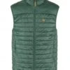 Fjallraven Abisko Padded Vest - Arctic Green -Fatbuddha Store abisko padded vest arctic green p31678 108339 medium