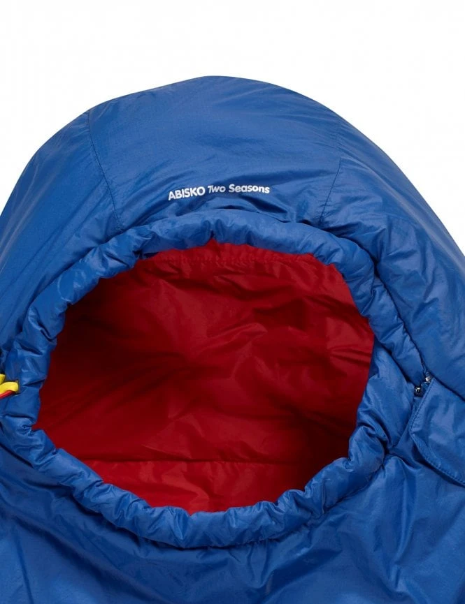 Fjallraven Abisko Two Seasons Regular Sleeping Bag - Atlantic Blue 4 Fjallraven Abisko Two Seasons Regular Sleeping Bag - Atlantic Blue - Image 2
