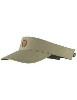Fjallraven Abisko Light Olive Visor Cap – G-1000 Air Stretch Curved Bill Sun Visor
