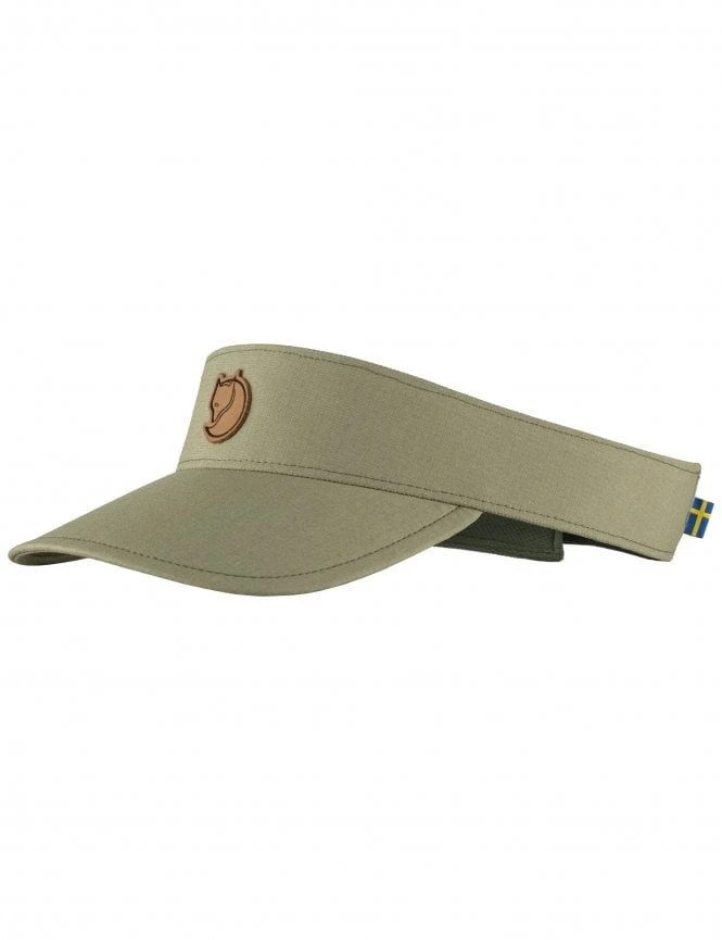 Fjallraven Abisko Light Olive Visor Cap – G-1000 Air Stretch Curved Bill Sun Visor 3 Fjallraven Abisko Light Olive Visor Cap – G-1000 Air Stretch Curved Bill Sun Visor