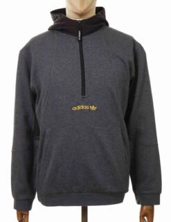 Adidas Originals Adventure Field Hooded Sweat - Dark Grey Heather