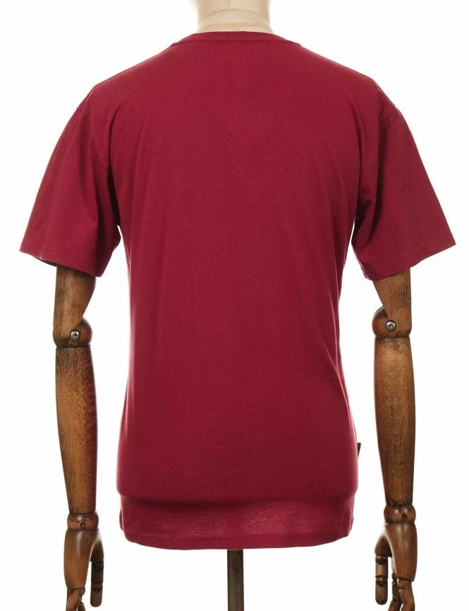 Adventure Organic Tee - Beujolais 4 Adventure Organic Tee - Beujolais - Image 2