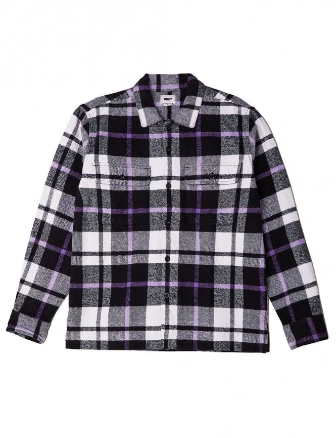 Obey Clothing Advert Shirt - Black Multi 3 Obey Clothing Advert Shirt - Black Multi