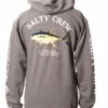 Salty Crew AHI Mount Hooded Sweat - Gunmetal Heather -Fatbuddha Store ahi mount hooded sweat gunmetal heather p30251 103362 medium