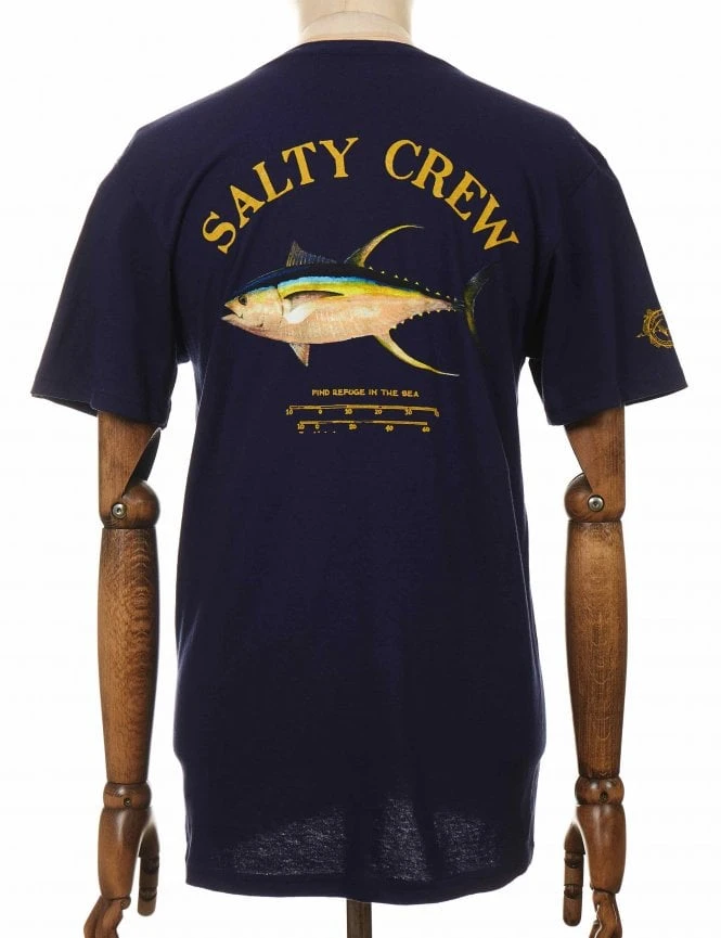Salty Crew AHI Mount Tee - Navy 3 Salty Crew AHI Mount Tee - Navy