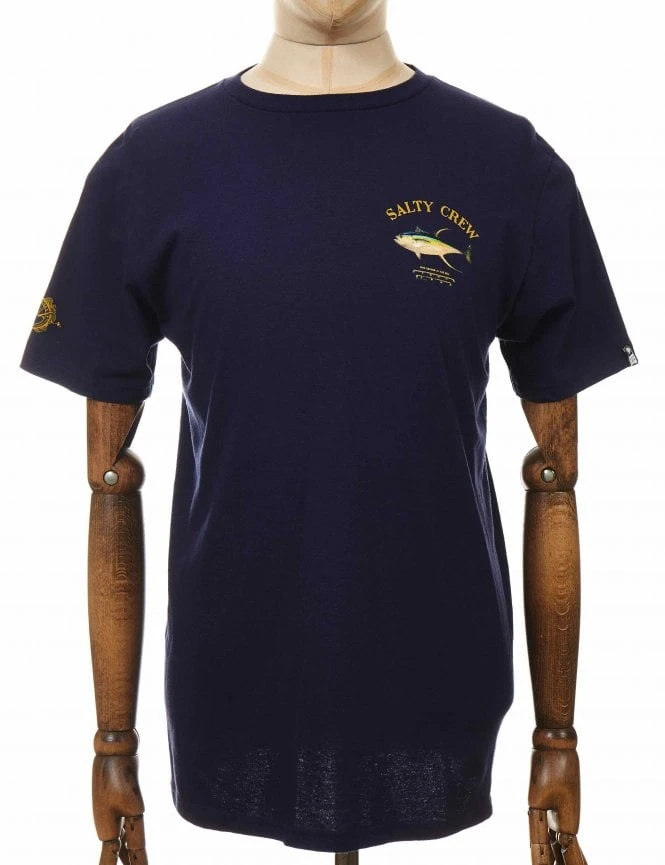 Salty Crew AHI Mount Tee - Navy 6 Salty Crew AHI Mount Tee - Navy - Image 4