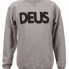 Deus Ex Machina All Caps Crew Sweat - Grey Heather