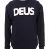 Deus Ex Machina All Caps Crew Sweat - Navy -Fatbuddha Store all caps crew sweat navy p24730 88348 medium