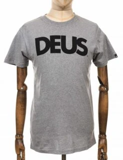 Deus Ex Machina All Caps Tee - Grey Heather