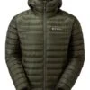 Montane Anti-Freeze Packable Hooded Down Jacket - Oak Green -Fatbuddha Store anti freeze packable hooded down jacket oak green p33673 114134 medium