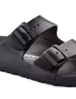 Birkenstock Arizona Essentials Sandals - Black (EVA) 8 Birkenstock Arizona Essentials Sandals - Black (EVA) -Fatbuddha Store arizona essentials sandals black eva p35812 117541 medium