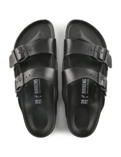 Birkenstock Arizona Essentials Sandals - Black (EVA) 9 Birkenstock Arizona Essentials Sandals - Black (EVA) -Fatbuddha Store arizona essentials sandals black eva p35812 117542 medium