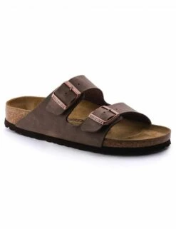 Birkenstock Arizona Sandals - Mocha (Birko-Flor)