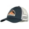 Fjallraven Navy Badge Langtradarkeps – Arctic Fox Embroidered Trucker Snapback -Fatbuddha Store badge langtradarkeps cap navy p31846 109119 medium
