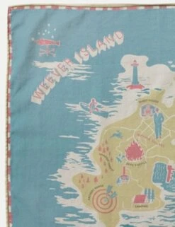 Nudie Jeans Navy Weever Island Nautical Graphic Print Organic Cotton Bandana 8 Nudie Jeans Navy Weever Island Nautical Graphic Print Organic Cotton Bandana -Fatbuddha Store bandana weever island p32306 110689 medium