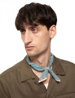 Nudie Jeans Navy Weever Island Nautical Graphic Print Organic Cotton Bandana 10 Nudie Jeans Navy Weever Island Nautical Graphic Print Organic Cotton Bandana -Fatbuddha Store bandana weever island p32306 110691 medium