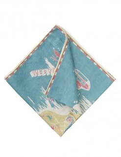 Nudie Jeans Navy Weever Island Nautical Graphic Print Organic Cotton Bandana 11 Nudie Jeans Navy Weever Island Nautical Graphic Print Organic Cotton Bandana -Fatbuddha Store bandana weever island p32306 110692 medium