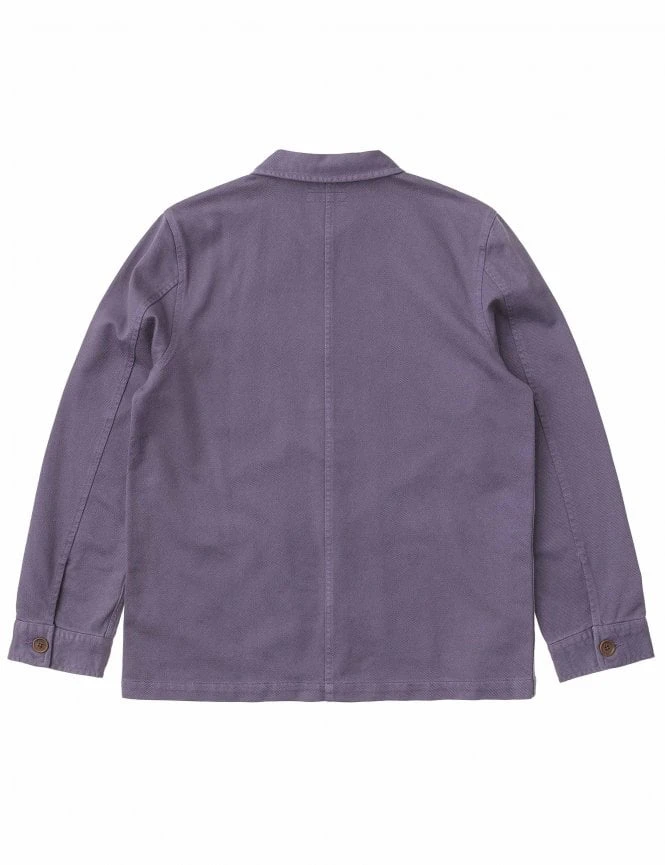 Nudie Jeans Barney Worker Jacket - Lilac 4 Nudie Jeans Barney Worker Jacket - Lilac - Image 2