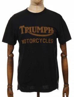 Barwell Tee - Jet Black/Gold