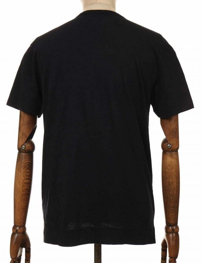 Barwell Tee - Jet Black/Gold 4 Barwell Tee - Jet Black/Gold - Image 2